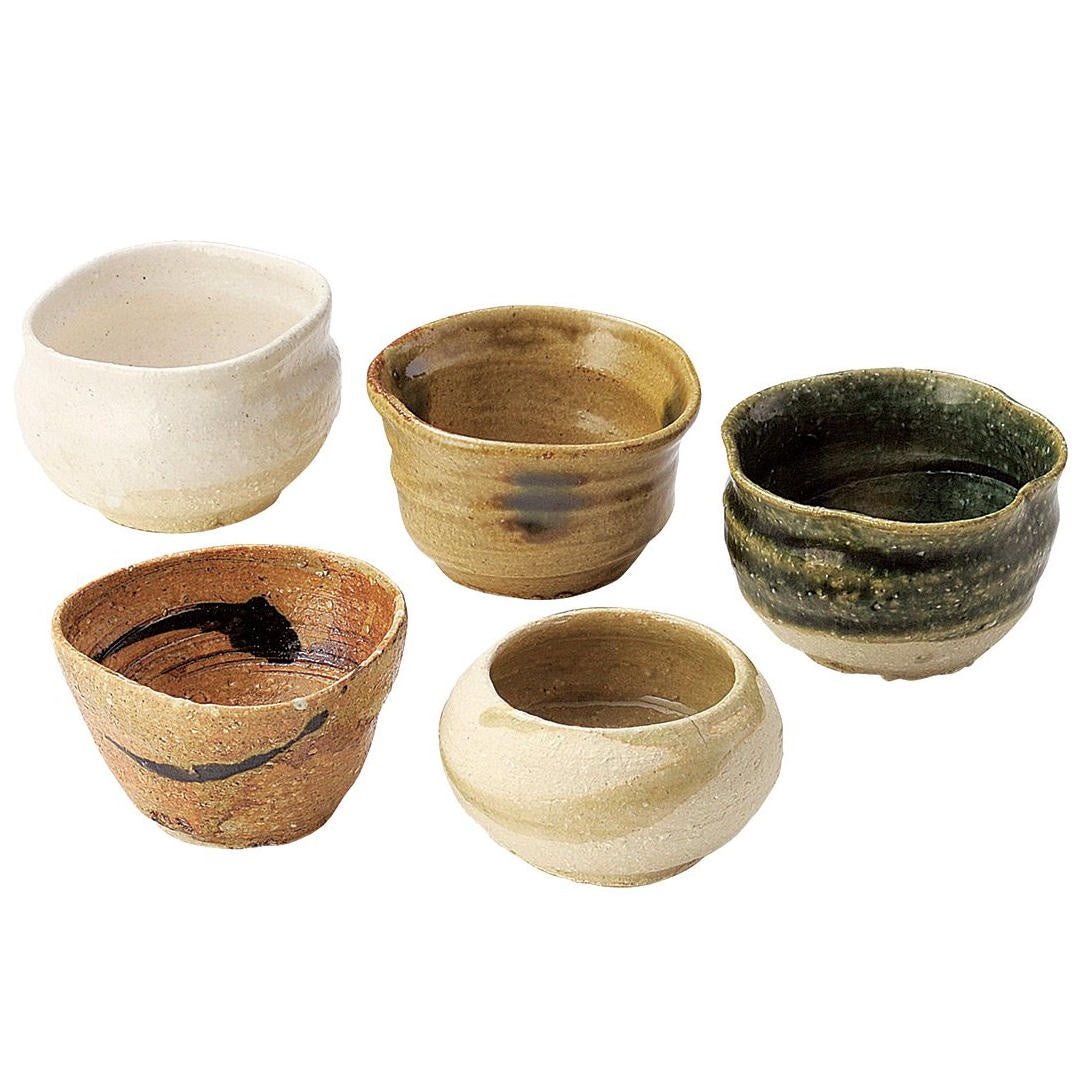 Japanese Goyou | 5 Cup Sake Set - Suzie Anderson Home