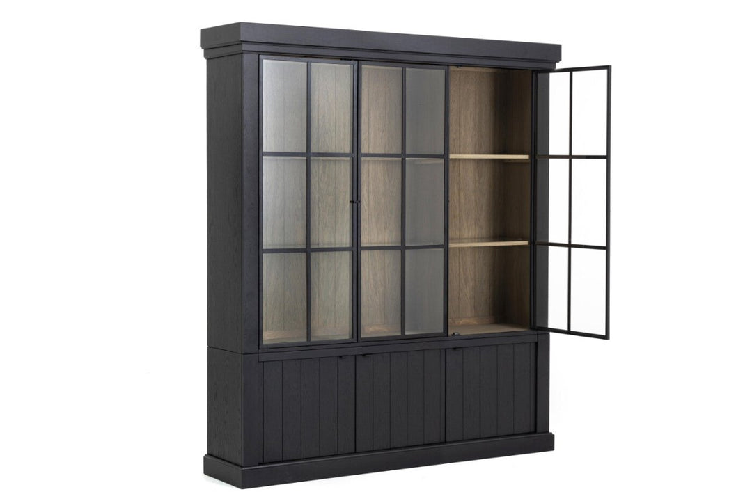 Jason 3D Black Iron Library | Flamant Belgium | W192 x D44 x H222 - Suzie Anderson Home