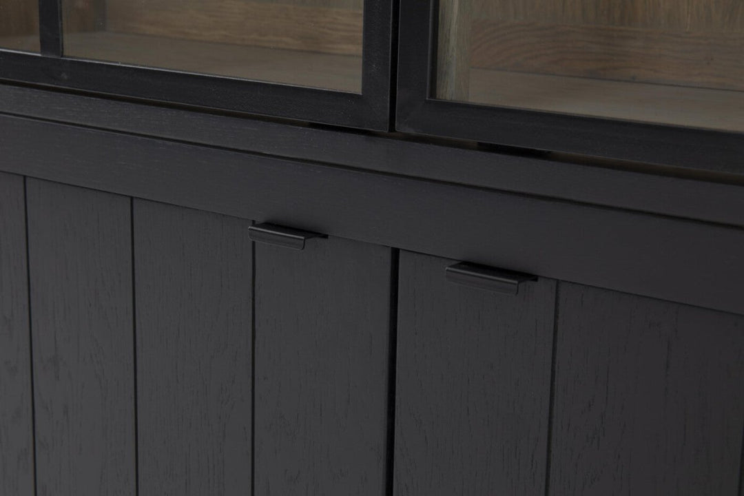Jason 3D Black Iron Library | Flamant Belgium | W192 x D44 x H222 - Suzie Anderson Home