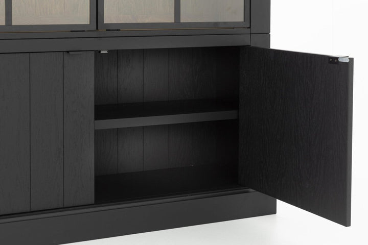 Jason 3D Black Iron Library | Flamant Belgium | W192 x D44 x H222 - Suzie Anderson Home