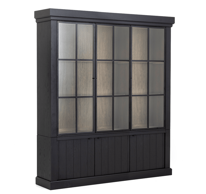 Jason 3D Black Iron Library | Flamant Belgium | W192 x D44 x H222 - Suzie Anderson Home