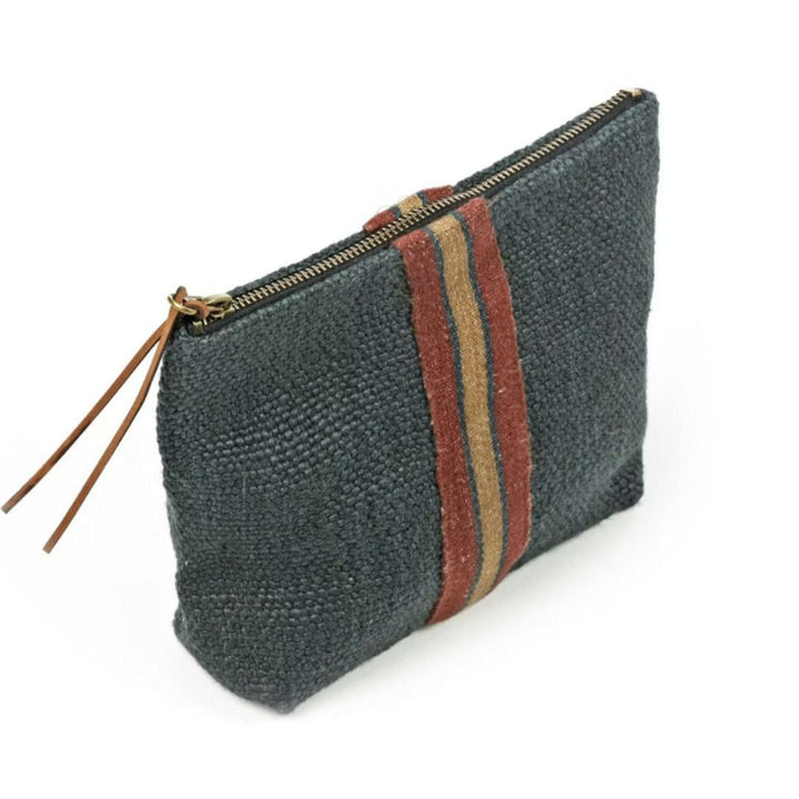 Jasper Smoke Pouch | Linen/Wool - Suzie Anderson Home