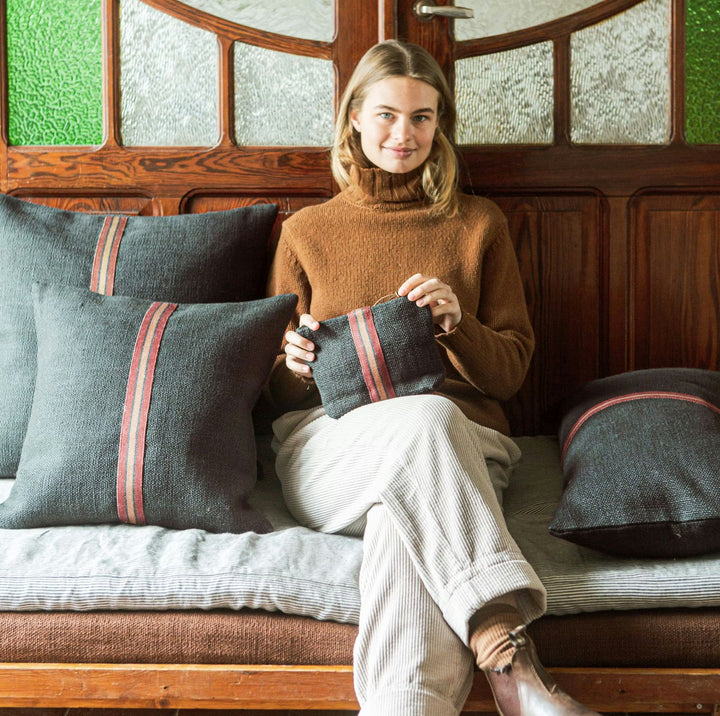 Jasper Smoke Pouch | Linen/Wool