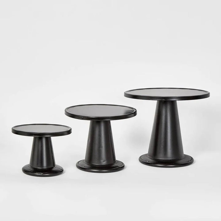 Jean Luc Cake Stand | Black Metal | 3 Sizes Available - Suzie Anderson Home