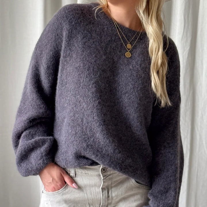 Bypias | Gretta Alpaca Jumper | Thunder