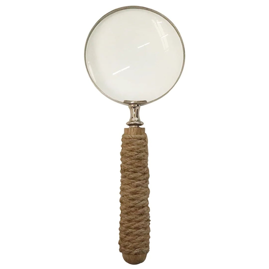 Jute Handle Magnifying Glass - Suzie Anderson Home