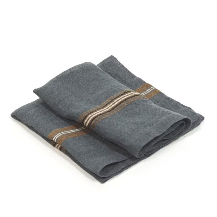 Kea Napkin | Washed Linen | Stripe-Suzie Anderson Home