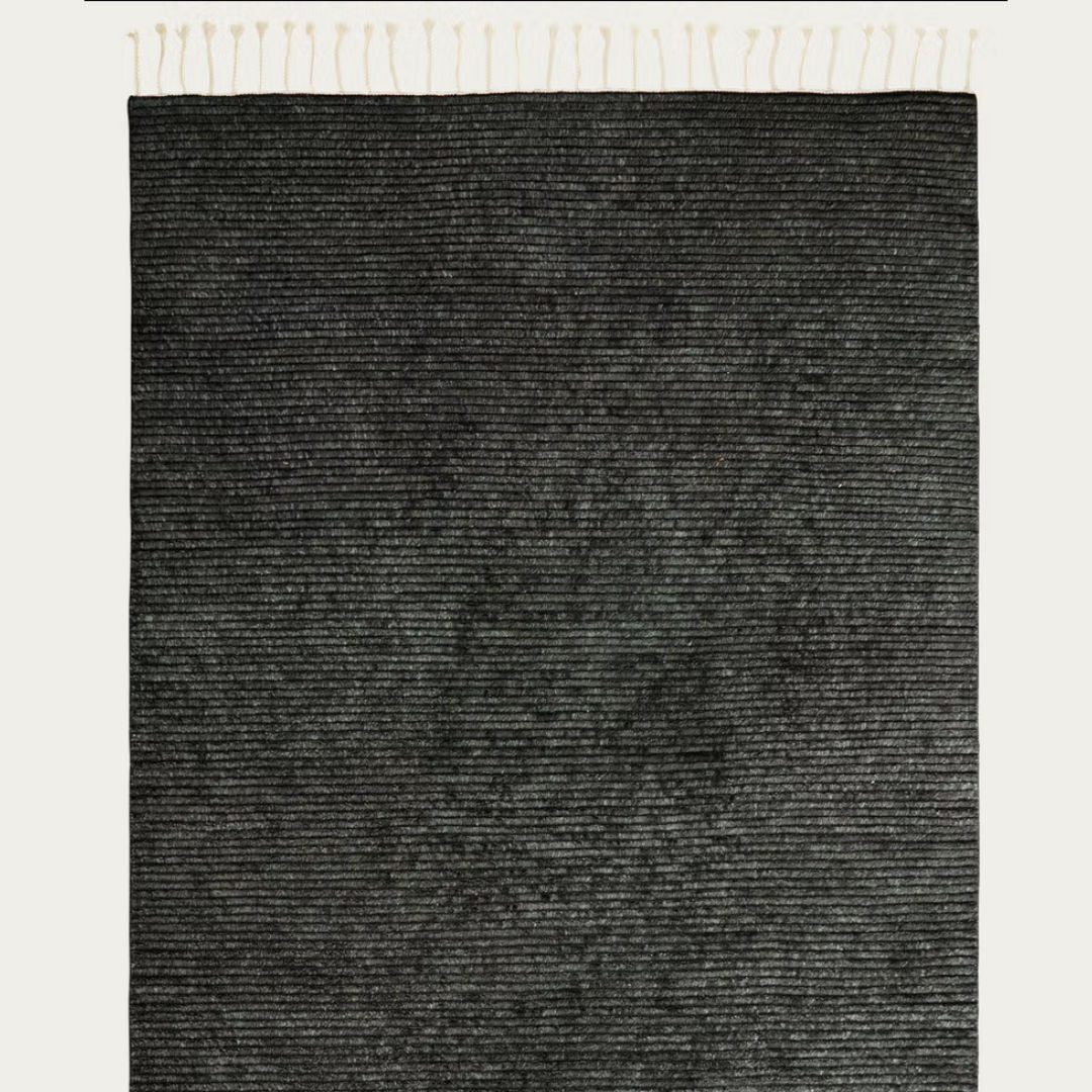 Armadillo | Malawi Wool Rug | Kelp *Dropship Only*