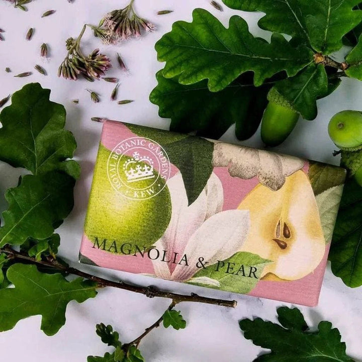 Kew Magnolia &amp; Pear Bar Soap - Suzie Anderson Home