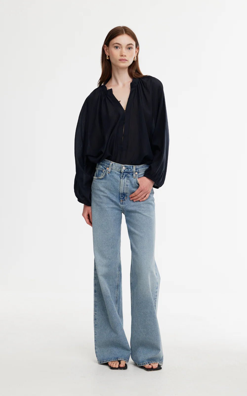 Kinney | Ally Top | Black - Suzie Anderson Home