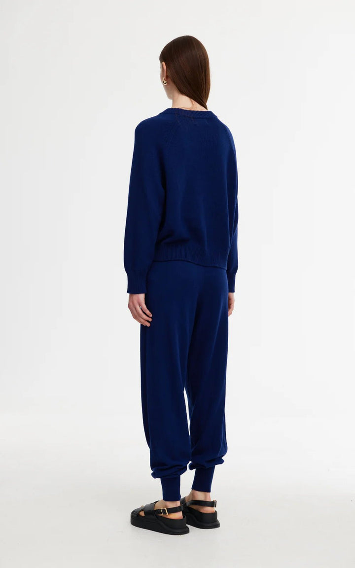 Kinney | Eliza Knit Pant | Indigo - Suzie Anderson Home