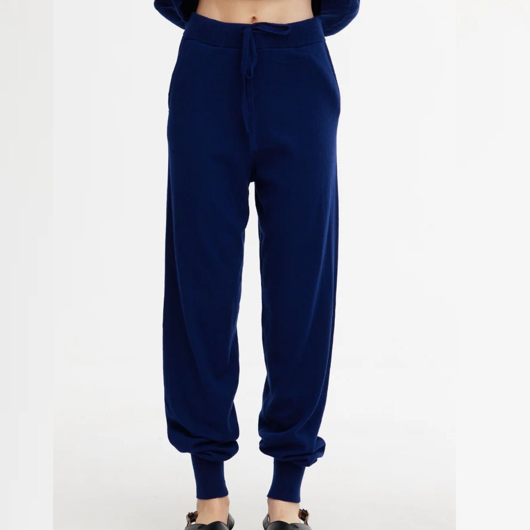 Kinney | Eliza Knit Pant | Indigo - Suzie Anderson Home