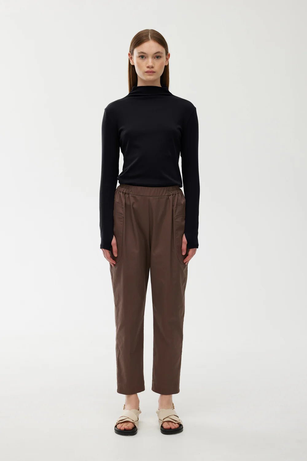 Kinney | Fleur Top | Black - Suzie Anderson Home