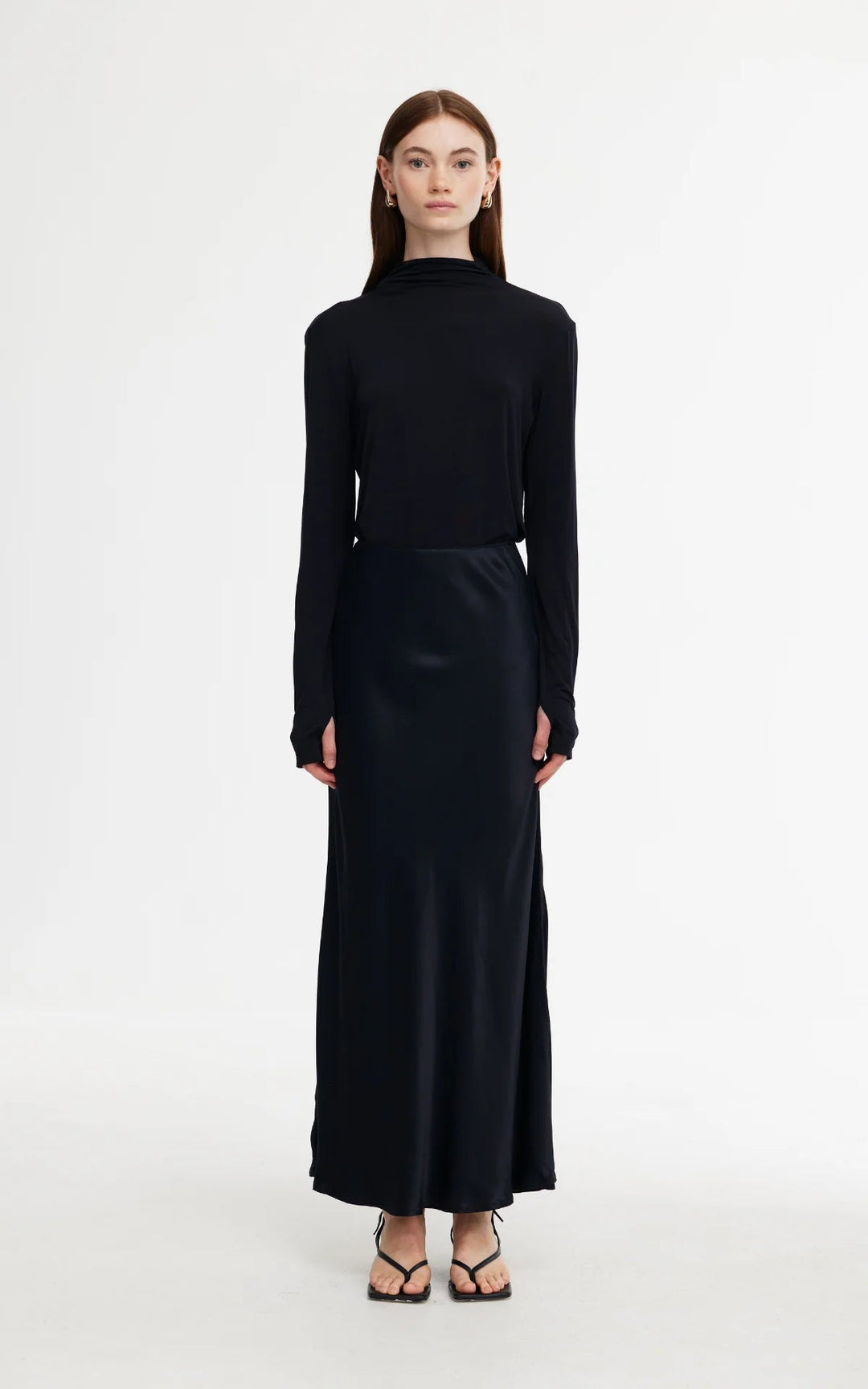 Kinney | Leah Skirt | Black - Suzie Anderson Home