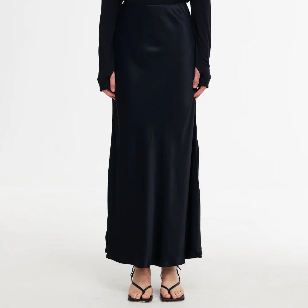 Kinney | Leah Skirt | Black - Suzie Anderson Home