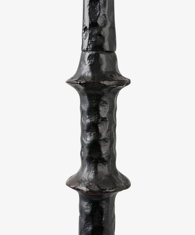 Knarled Black Floor Lamp Base | 126cmH (Shade Sold Separately) - Suzie Anderson Home