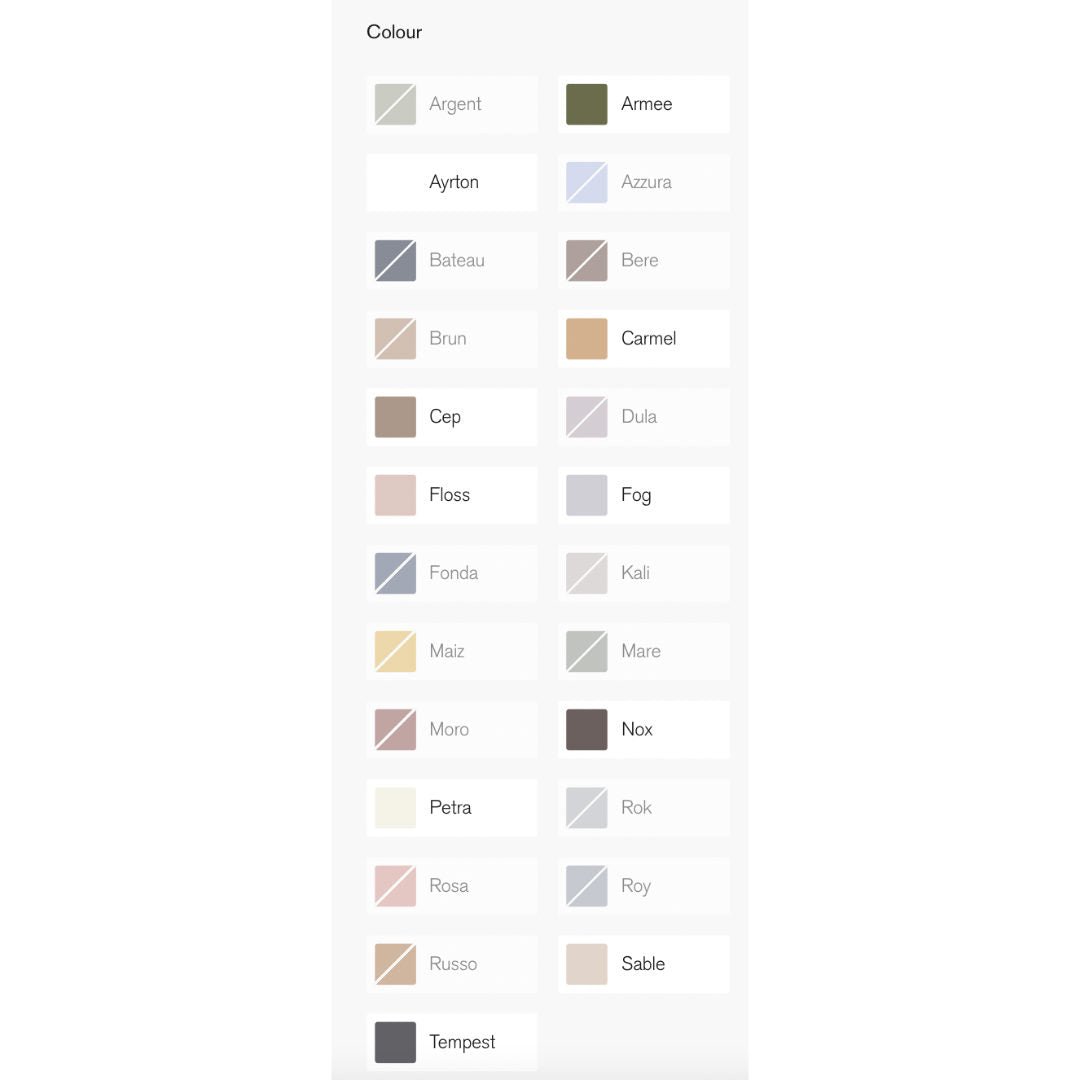 Kristine Euro Pillowcase + Ruffle | Sable - Suzie Anderson Home