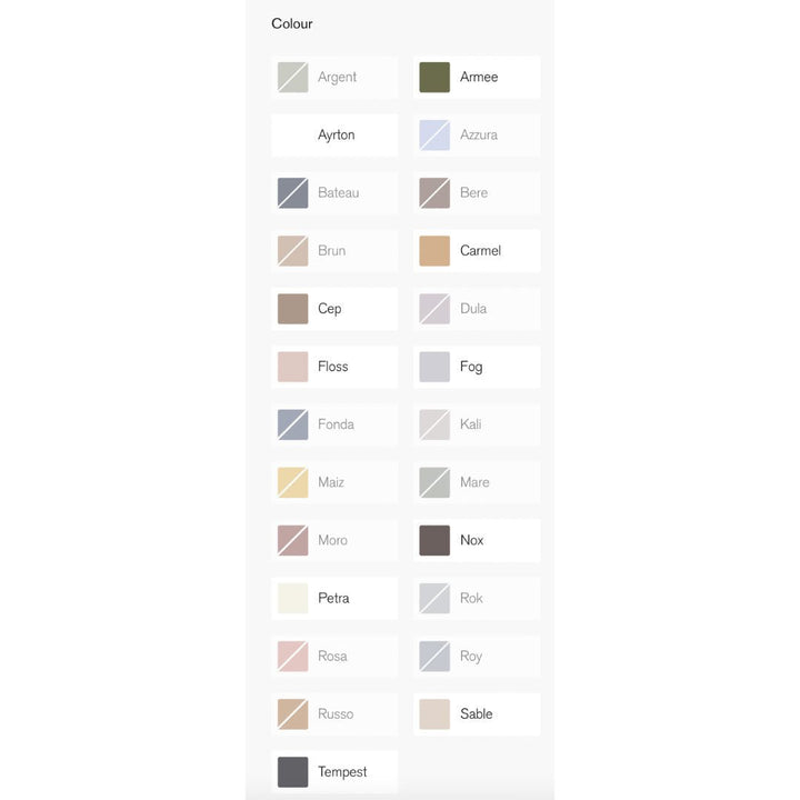 Kristine Euro Pillowcase + Ruffle | Sable - Suzie Anderson Home