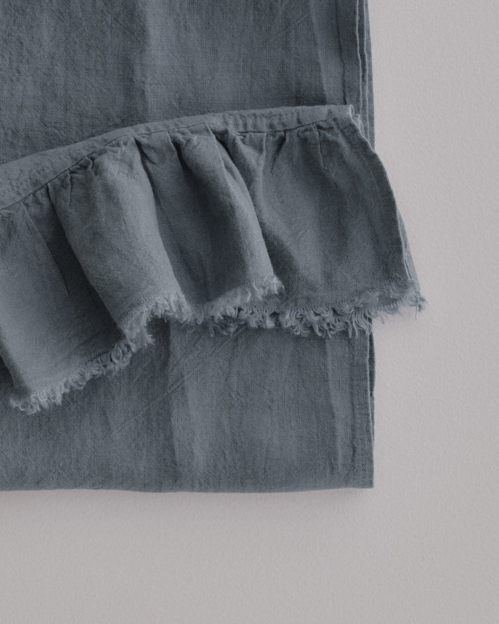 Kristine Linen Guest Towel + Ruffle | Fonda - Suzie Anderson Home