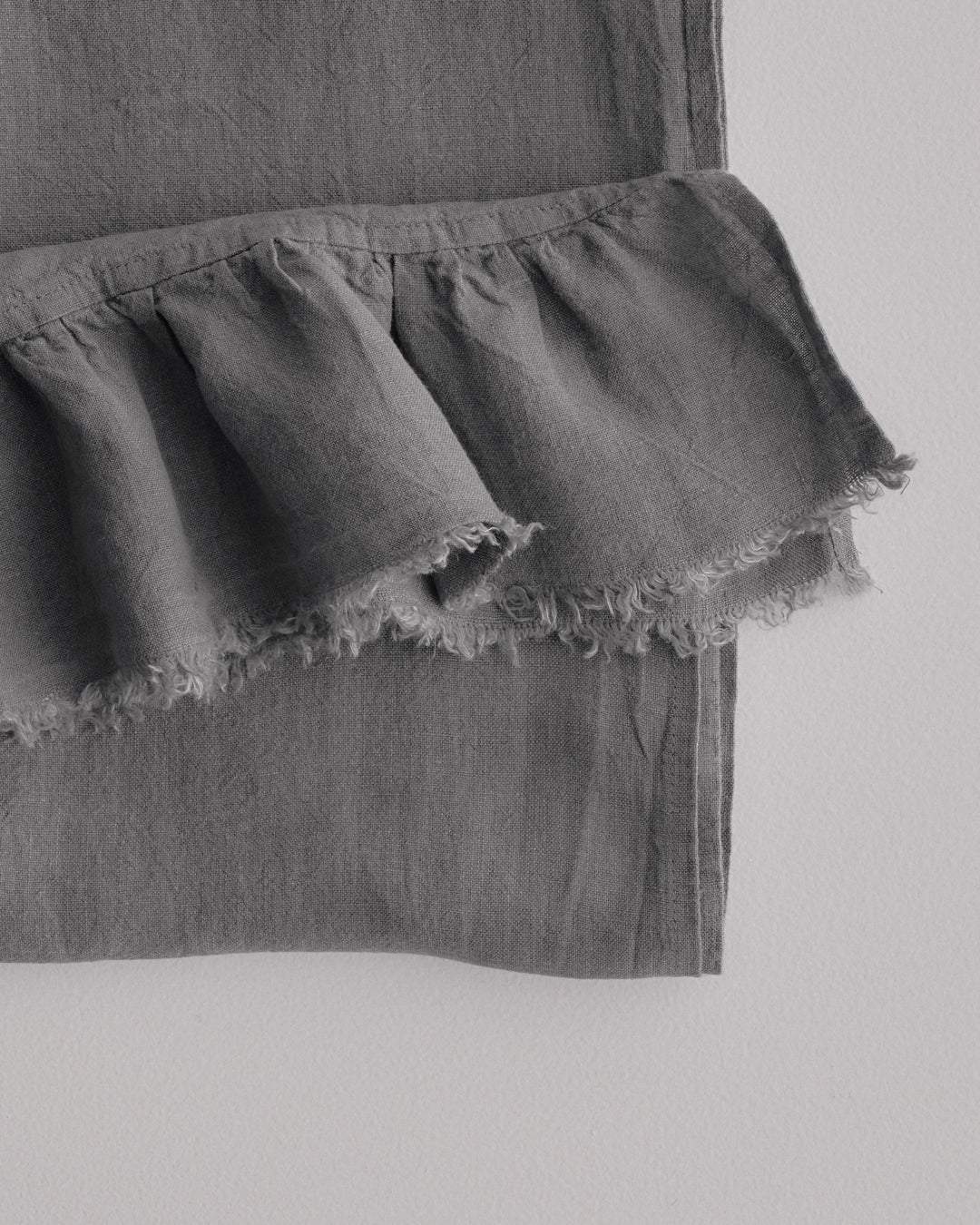 Kristine Linen Guest Towel + Ruffle | Tempest - Suzie Anderson Home