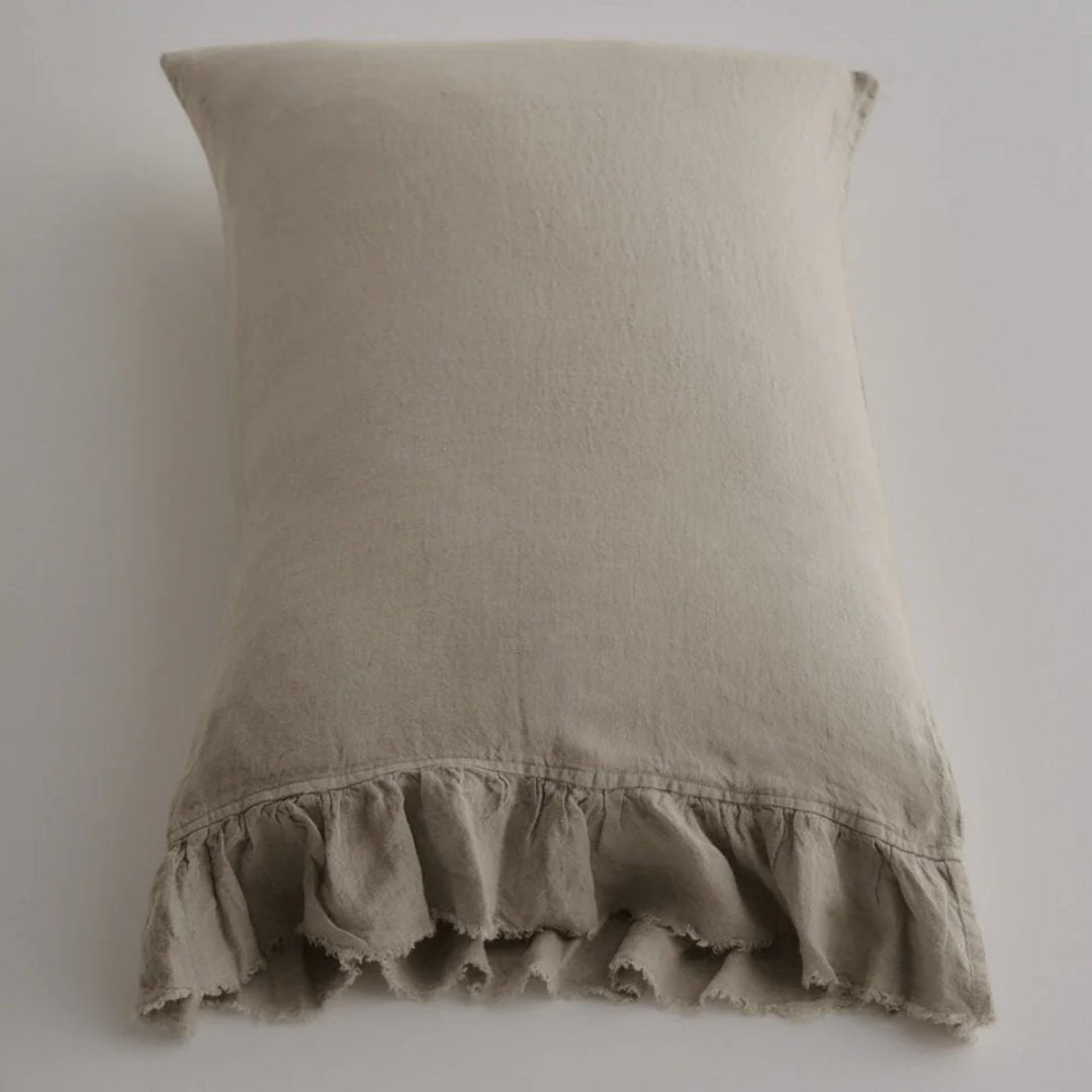 Kristine Standard Pillowcase + Ruffle | Cep - Suzie Anderson Home
