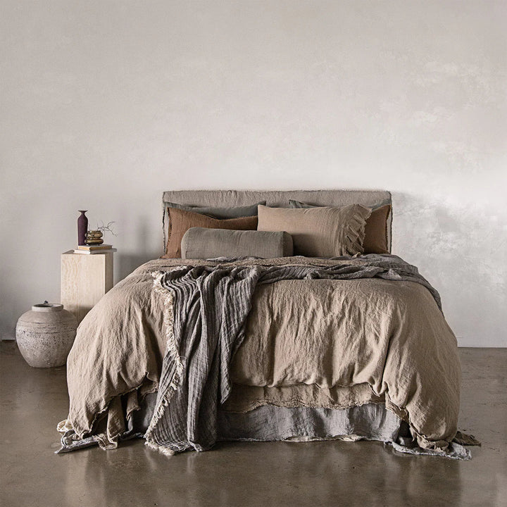 Kristine Standard Pillowcase + Ruffle | Cep - Suzie Anderson Home