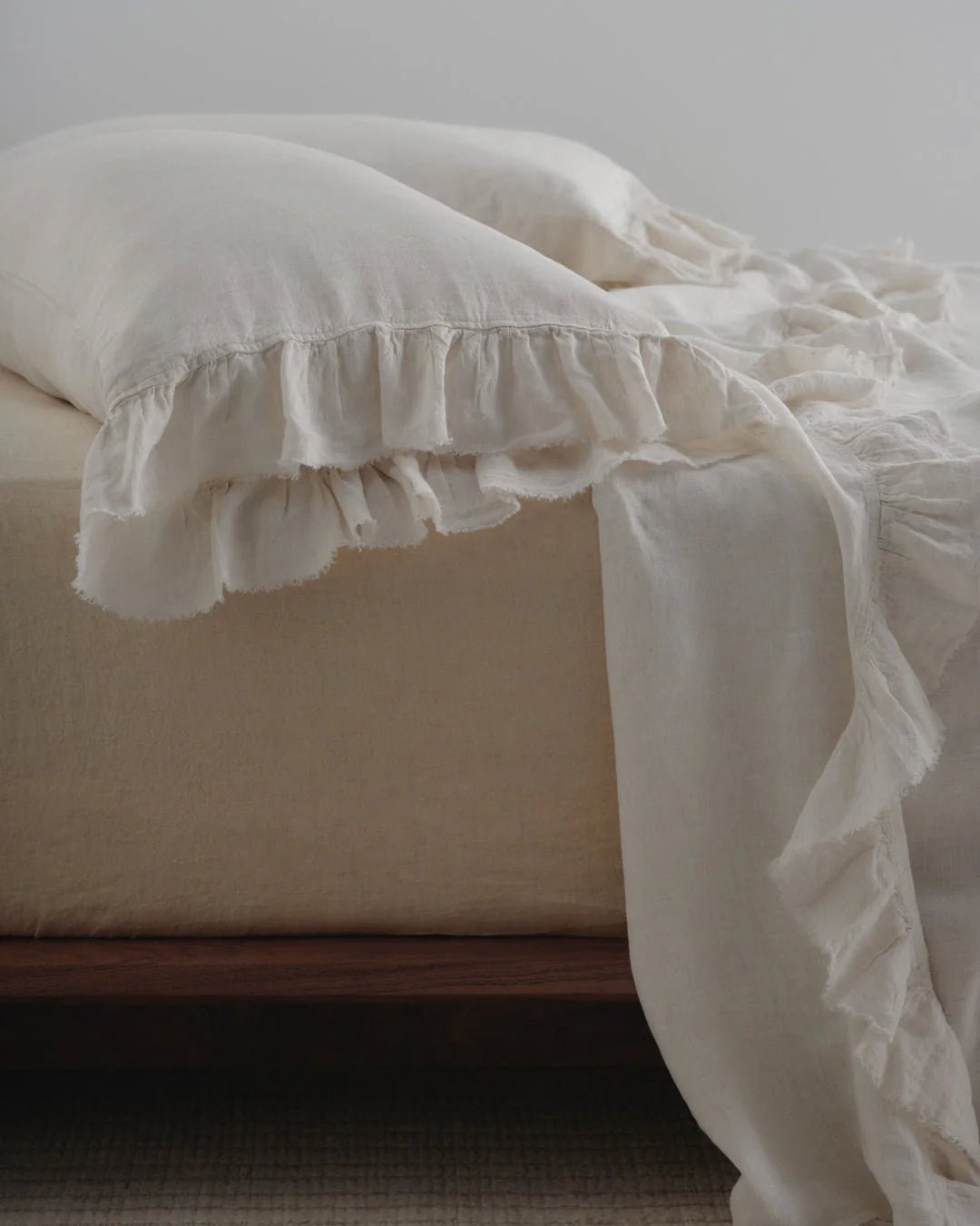 Kristine Standard Pillowcase + Ruffle | Petra - Suzie Anderson Home