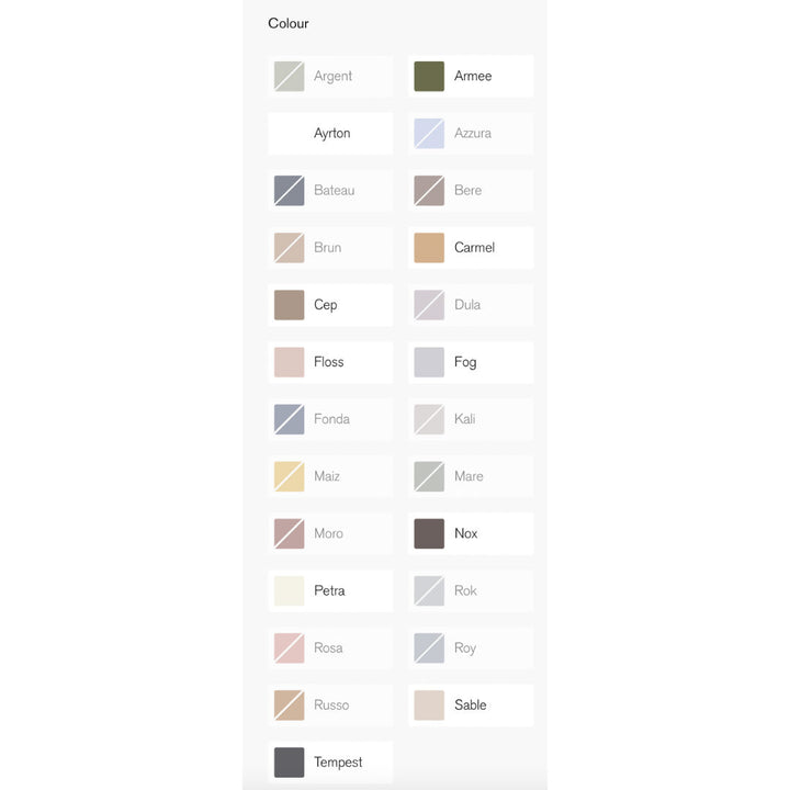 Kristine Euro Pillowcase + Ruffle | Sable-Suzie Anderson Home