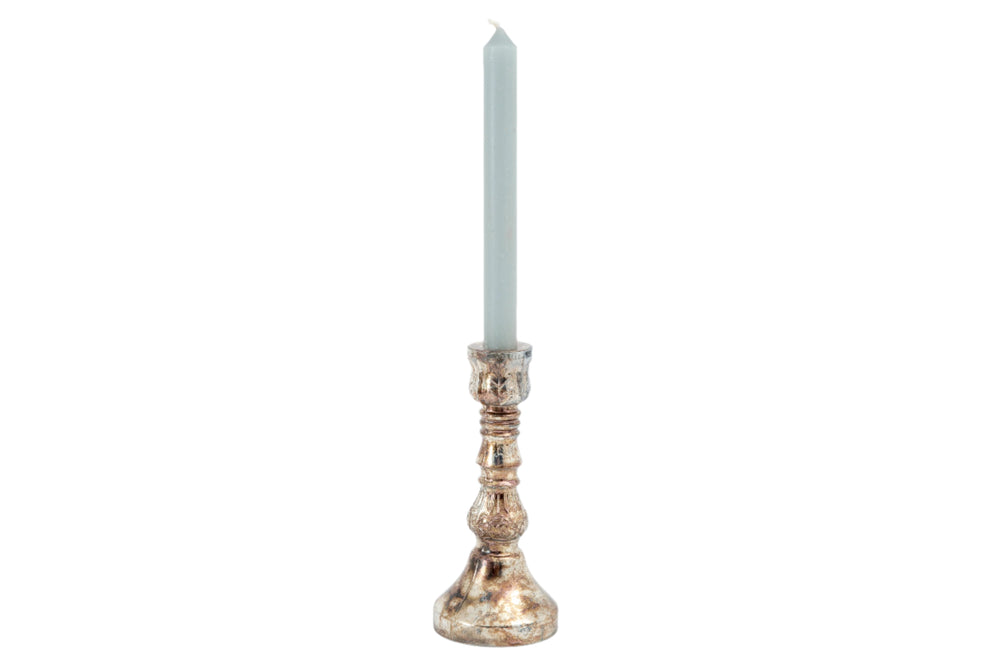 Kummen Mercury Glass Candleholder | Flamant Belgium - Suzie Anderson Home
