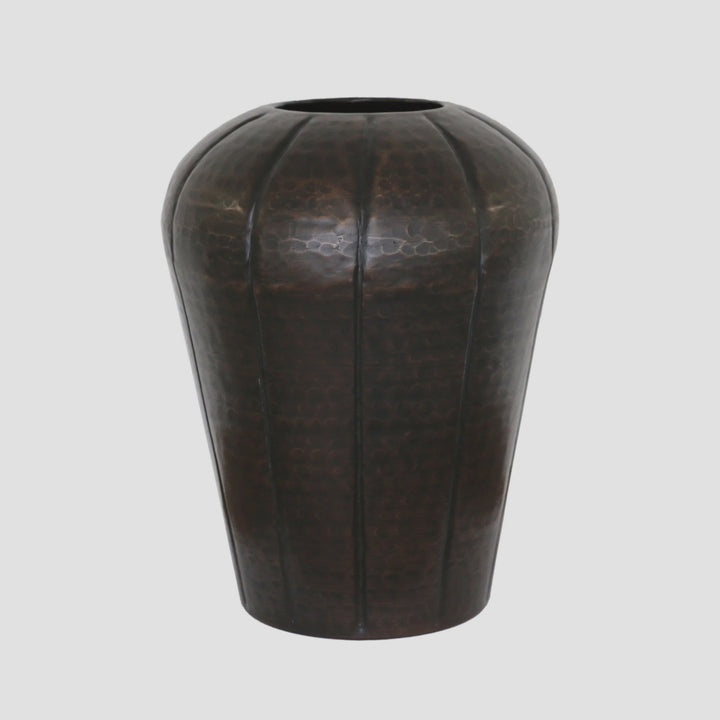 Ludlow Tall Vase | Copper Black | 36cmH