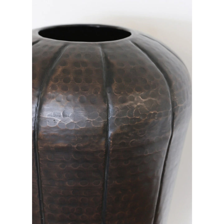 Ludlow Tall Vase | Copper Black | 36cmH