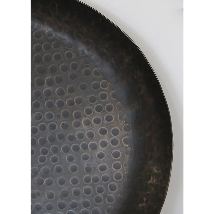 Moroccan Style Oval Bronze Tray | 42x62cm