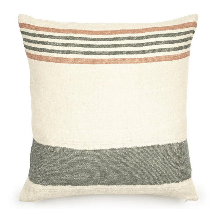 Belgian Libeco Linen Pillow Cushion Cover | Laguna Verde | 50x50cm | Libeco Linen