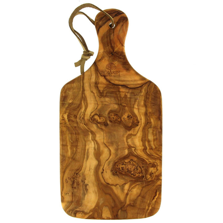Berard | Olive Wood Cutting Board w Handle | 29x14cm