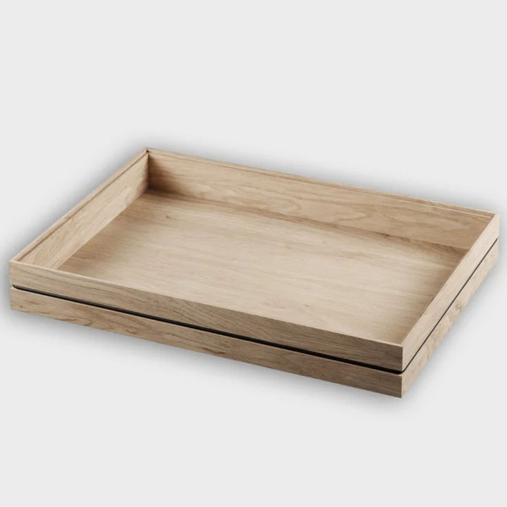 Organic Oak Organiser Tray | Large