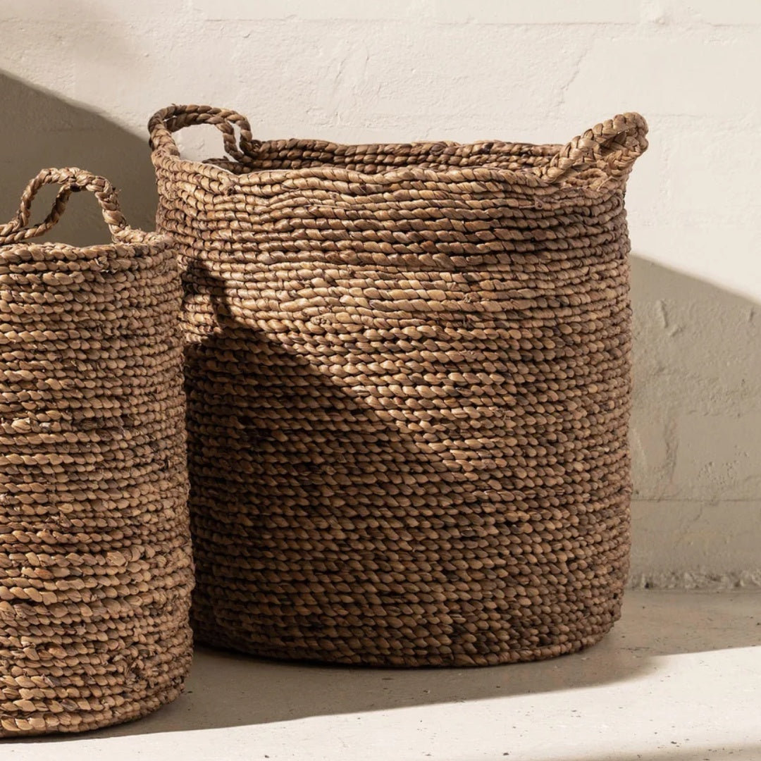 Adaline Water Hyacinth Basket | Large