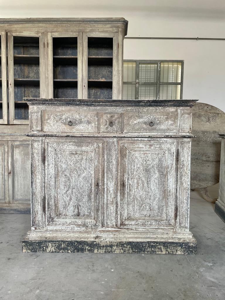 Late 19th Century Italian painted sideboard | Pine & Oak - Suzie Anderson Home