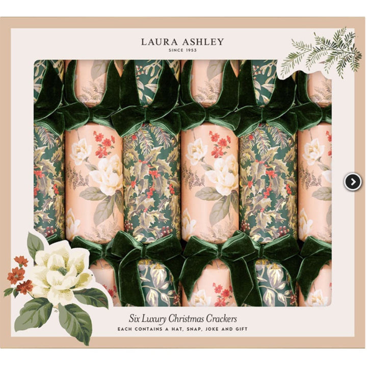 Luxury Crackers | Laura Ashley | Dusky Helebore | Box of 6