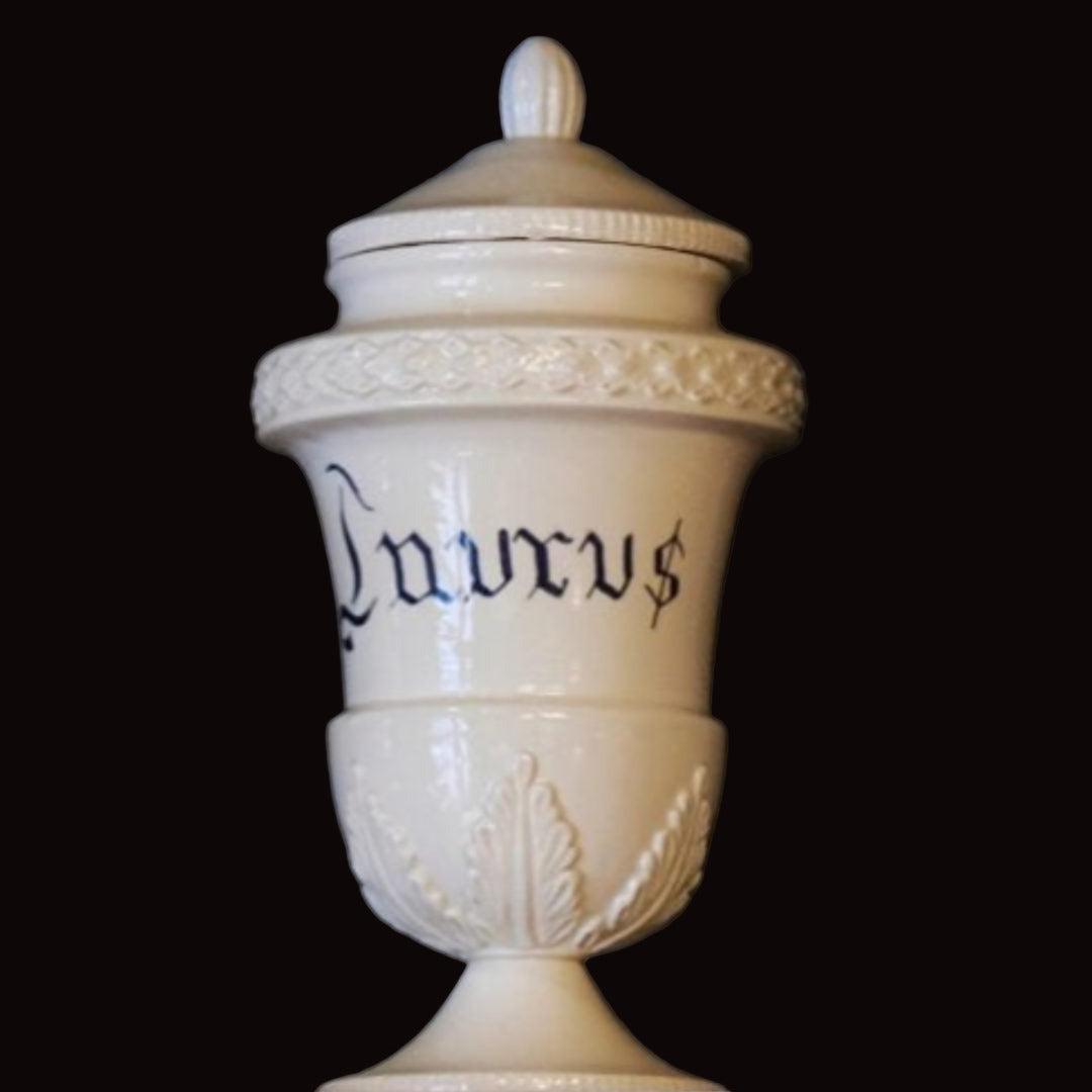 Vintage Apothecary Ceramic pots | Italian |1950 |H28xD14cm | Assorted Design