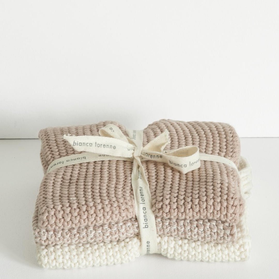 Lavette Washers | Set of 3 | Petal Pink - Suzie Anderson Home