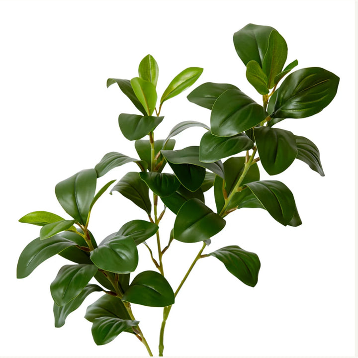 Faux Lush Small Leaf Spray | Green | 75cm