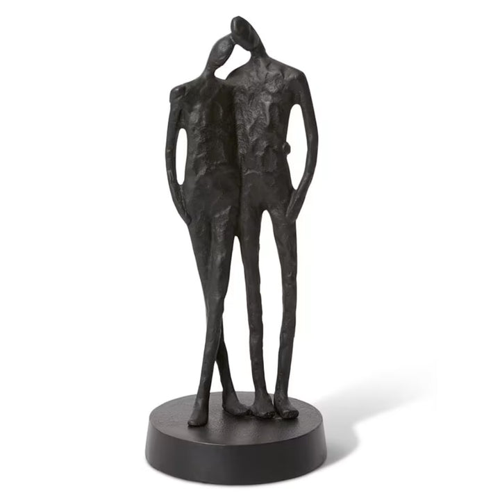 Duet Sculpture | Black 37cmH