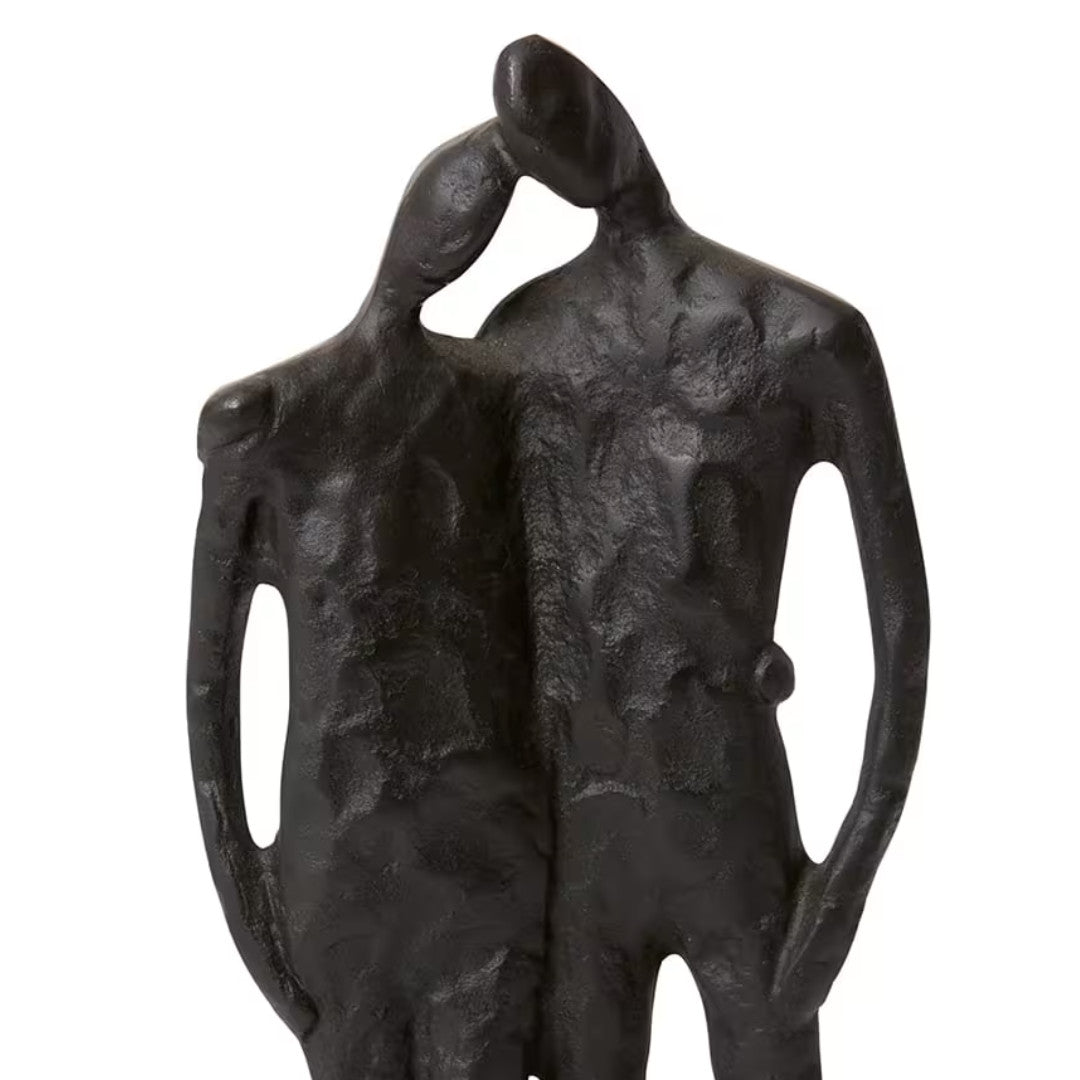 Duet Sculpture | Black 37cmH