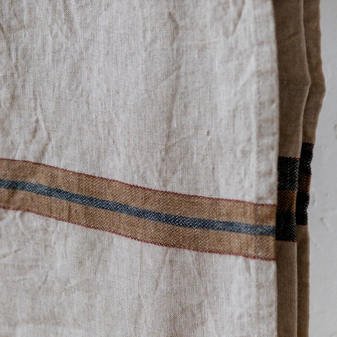 Libeco Linen | Dock Linen Tea Towel | Nairobi Stripe
