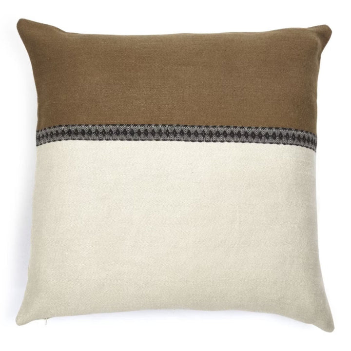 Libeco Linen Etienne Cushion / Pillow Cover | Stripe | 63 x 63cm | Belgian Washed Linen