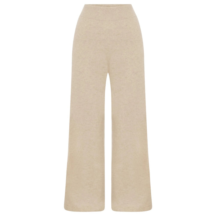 Scandi | Dalia Wool/Cashmere Pant | Light Beige