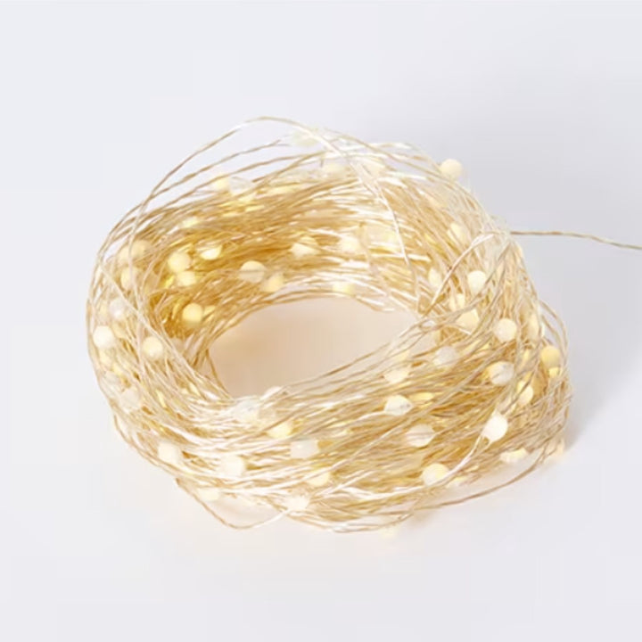 Luminous Outdoor String Light | 20m | Gold | Outdoor Adapter