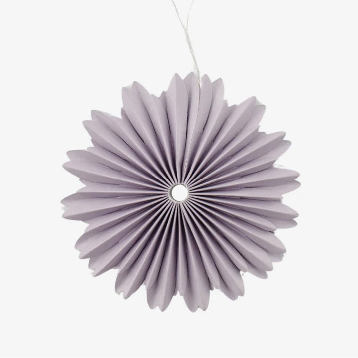 Lilac Hanging Star Ornament | 10cm