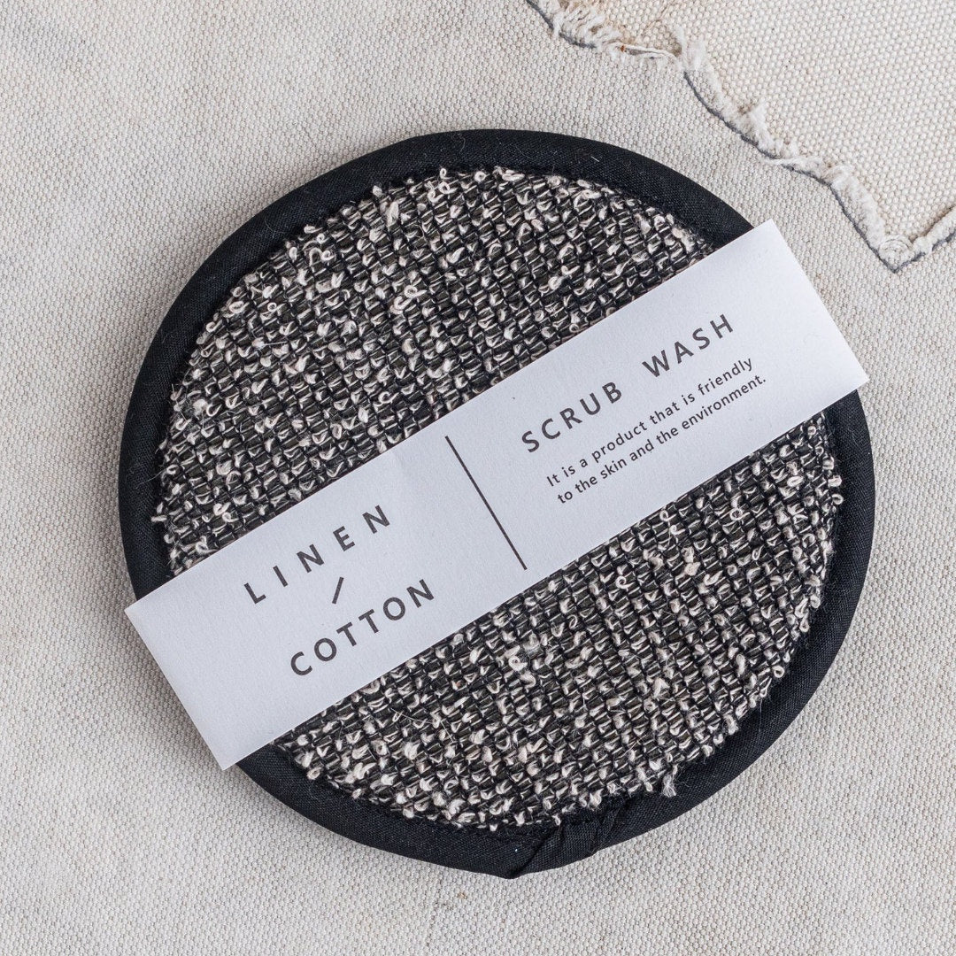 Japanese Body Scrubber | Linen Cotton