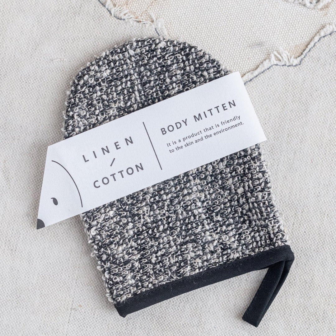 Japanese Body Mitten | Linen Cotton-Suzie Anderson Home